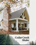 ROOFNOW Direct™ - Cedar Creek Shake™ Metal Roof Package - Supplied and Professionally Installed
